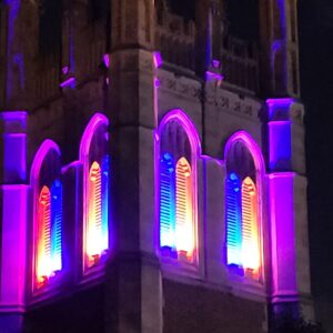 Eden Tower Displays Colors of Deaconness Foundation