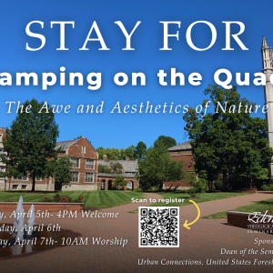 Camping on the Quad April 5-7, 2024